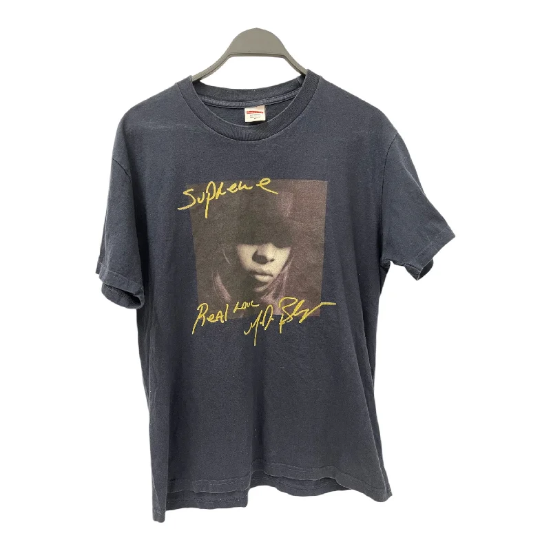 Supreme/T-Shirt/M/Cotton/NVY/Graphic/MARY J BLIGE TEE Elegant Men's Cashmere