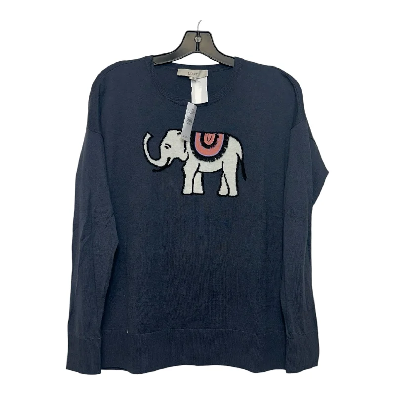 Sweater By Loft In Grey, Size: L Bold Men's Statement