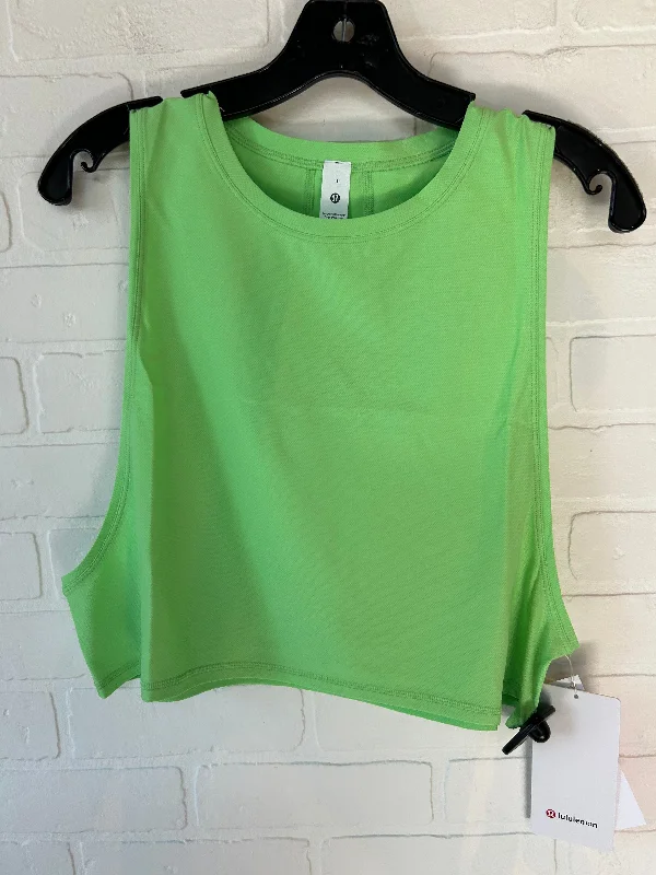 Green Athletic Tank Top Lululemon, Size M Bohemian Men's Free