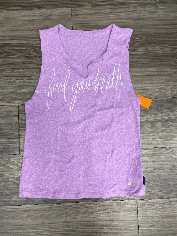 Athletic Tank Top By Under Armour  Size: S Stylish Men's Tropical 