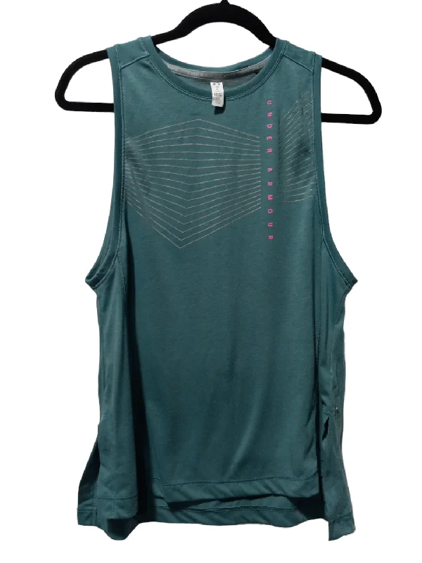 Green Athletic Tank Top Under Armour, Size S Dynamic Men's Moto