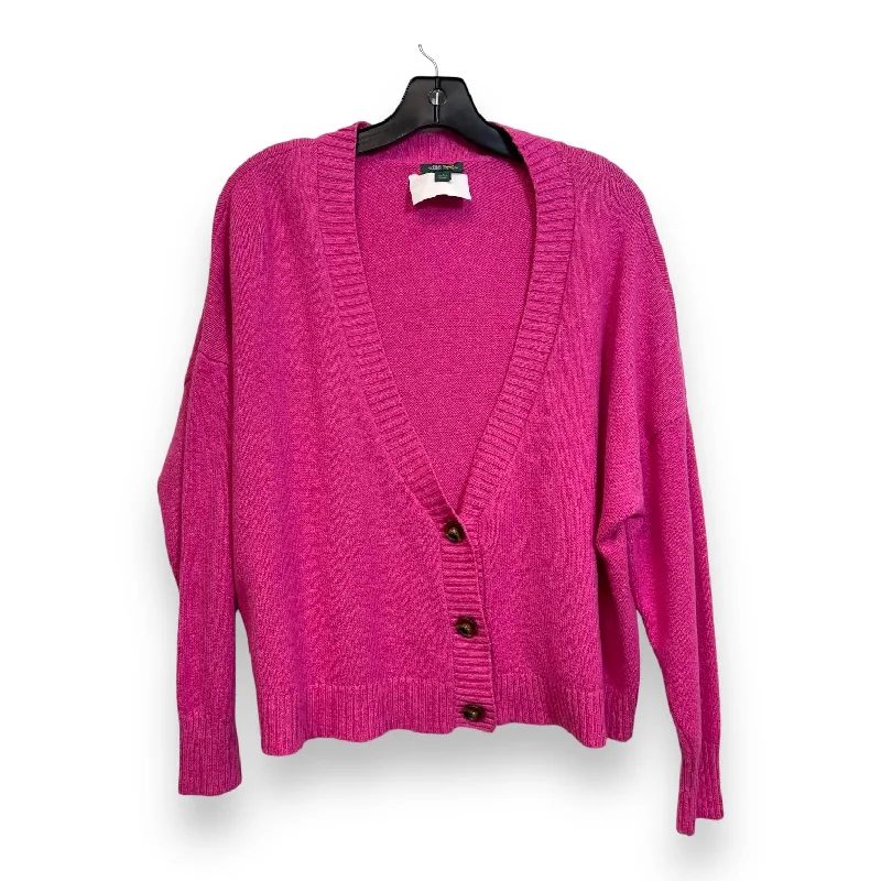 Sweater Cardigan By Wild Fable In Pink, Size: L Artistic Men's Avant