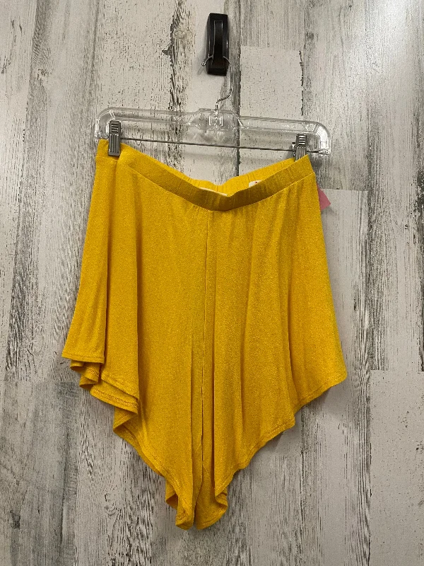 Yellow Shorts Free People, Size S Monochromatic All