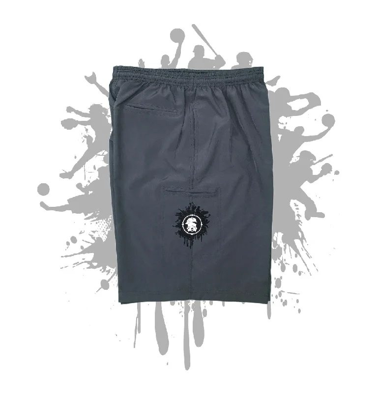 Charcoal Microfiber Stretch Short Bold Men's Animal