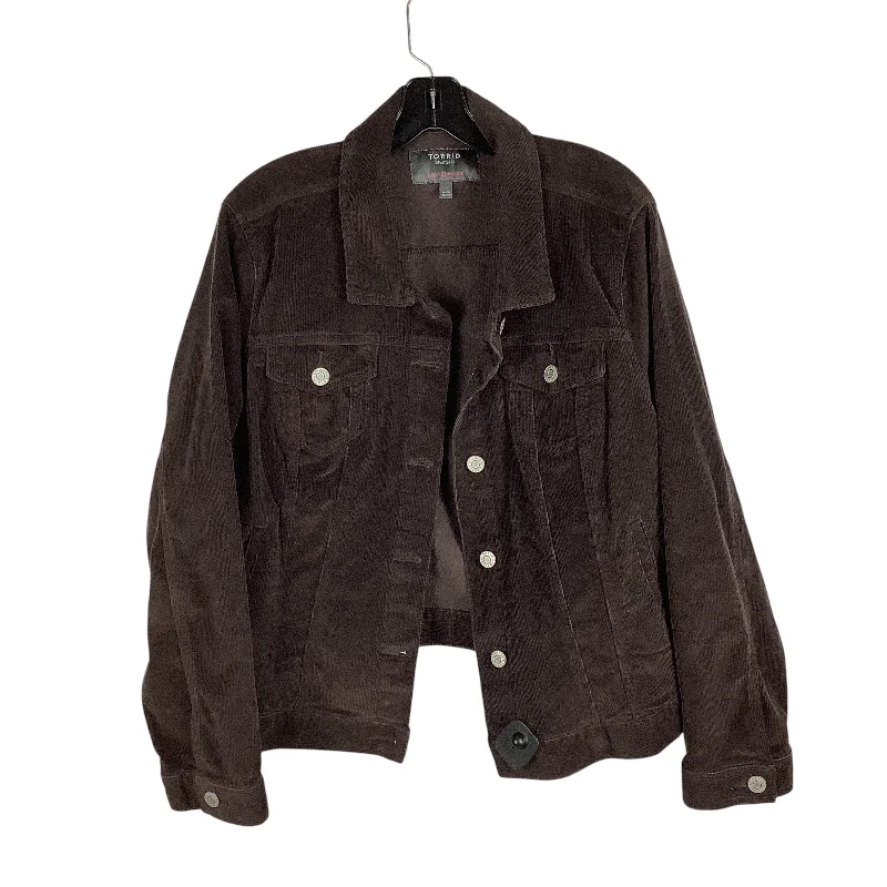 Jacket Other By Torrid In Brown, Size: 2x Dynamic Men's High