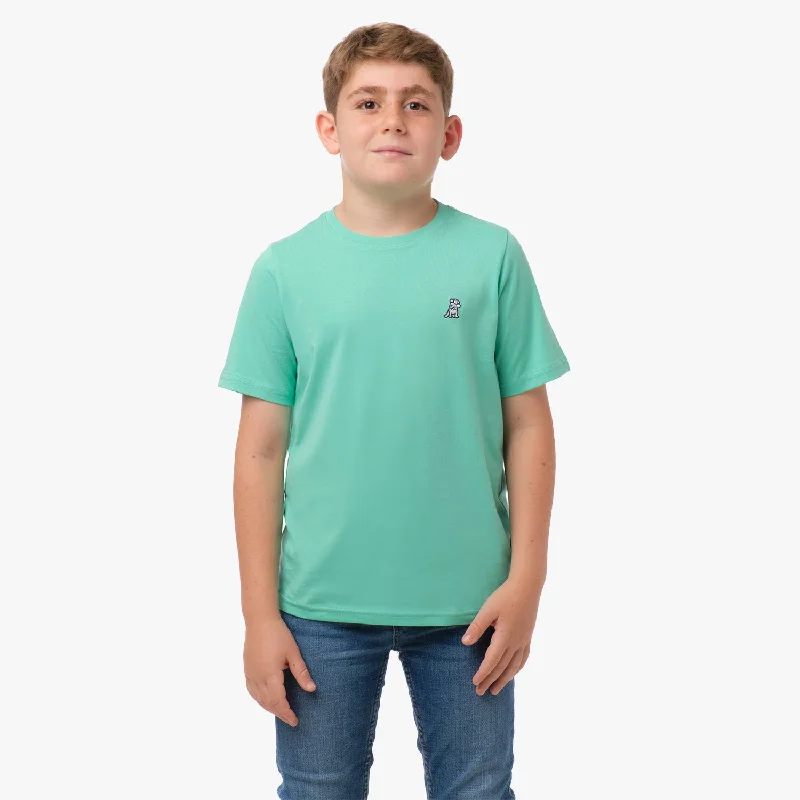 Kid's Crew Neck Jersey T-Shirt Cool Men's Skate