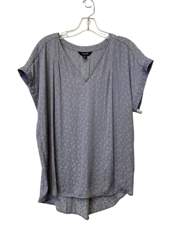 Top Short Sleeve By Simply Vera In Grey, Size: Xl Confident Men's High