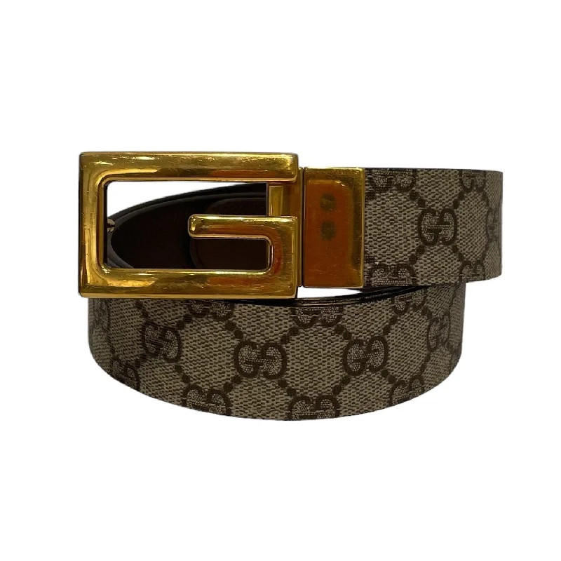 GUCCI/Belt/OS/Monogram/Leather/KHK/626974 Lumberjack