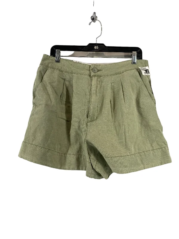 Green Shorts Joie, Size M Polished Men's Satin