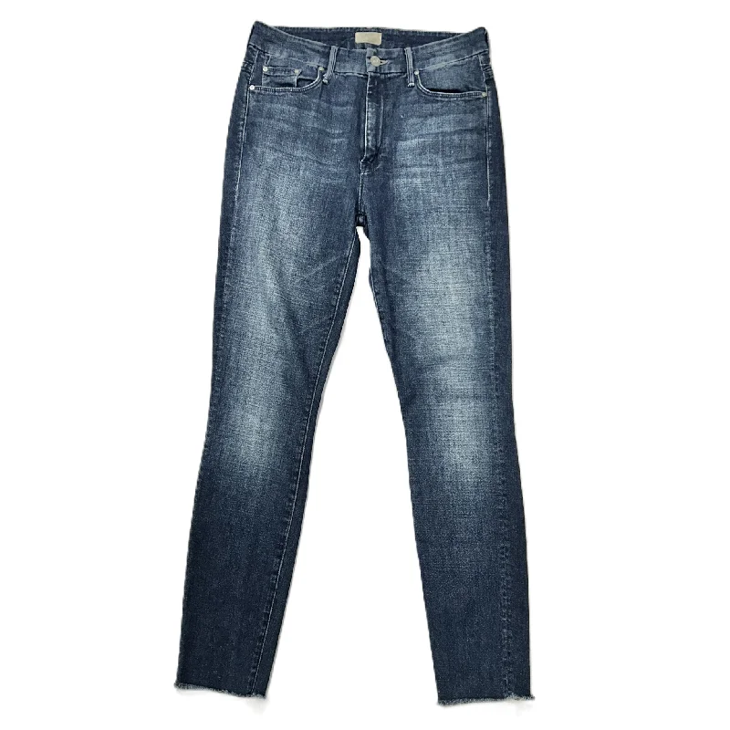 Jeans Skinny By Mother In Blue Denim, Size: 4 Dynamic Men's Moto