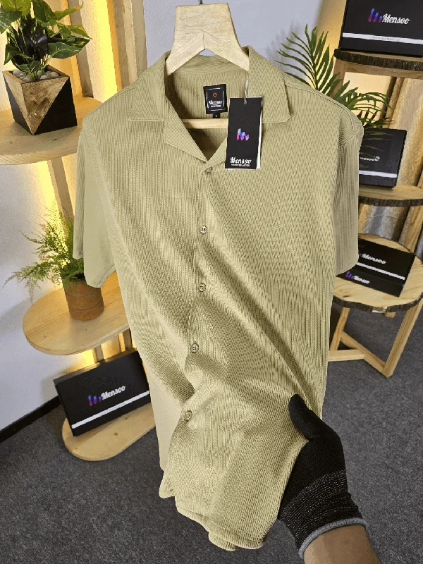 Mensoo Hs Off Shoulder Shirt Biscuit Gym