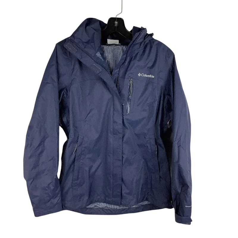 Jacket Windbreaker By Columbia In Navy, Size: S Dynamic Men's High