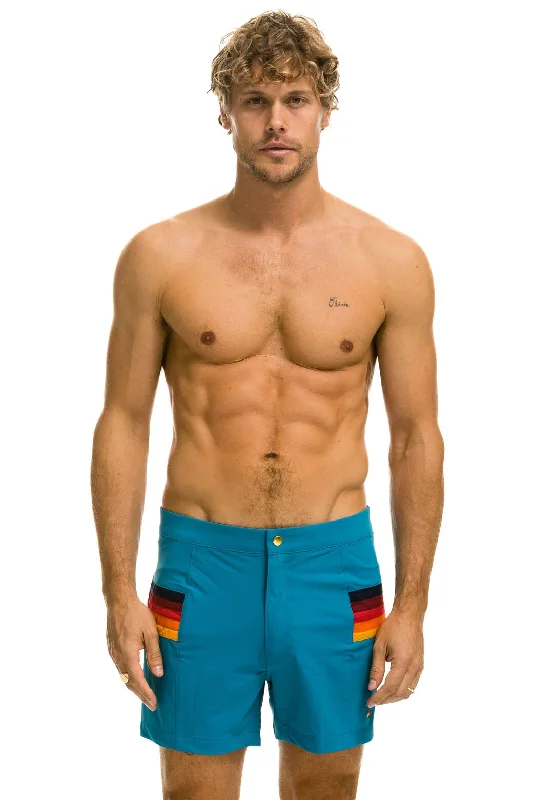 MEN'S HORIZONTAL 5 STRIPE FLEX SHORTS - ANTIGUA Vacation