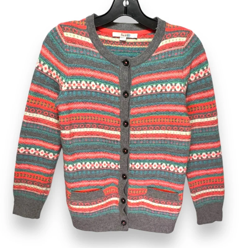 Sweater Cardigan By Boden In Multi-colored, Size: 8 Traditional Men's Country