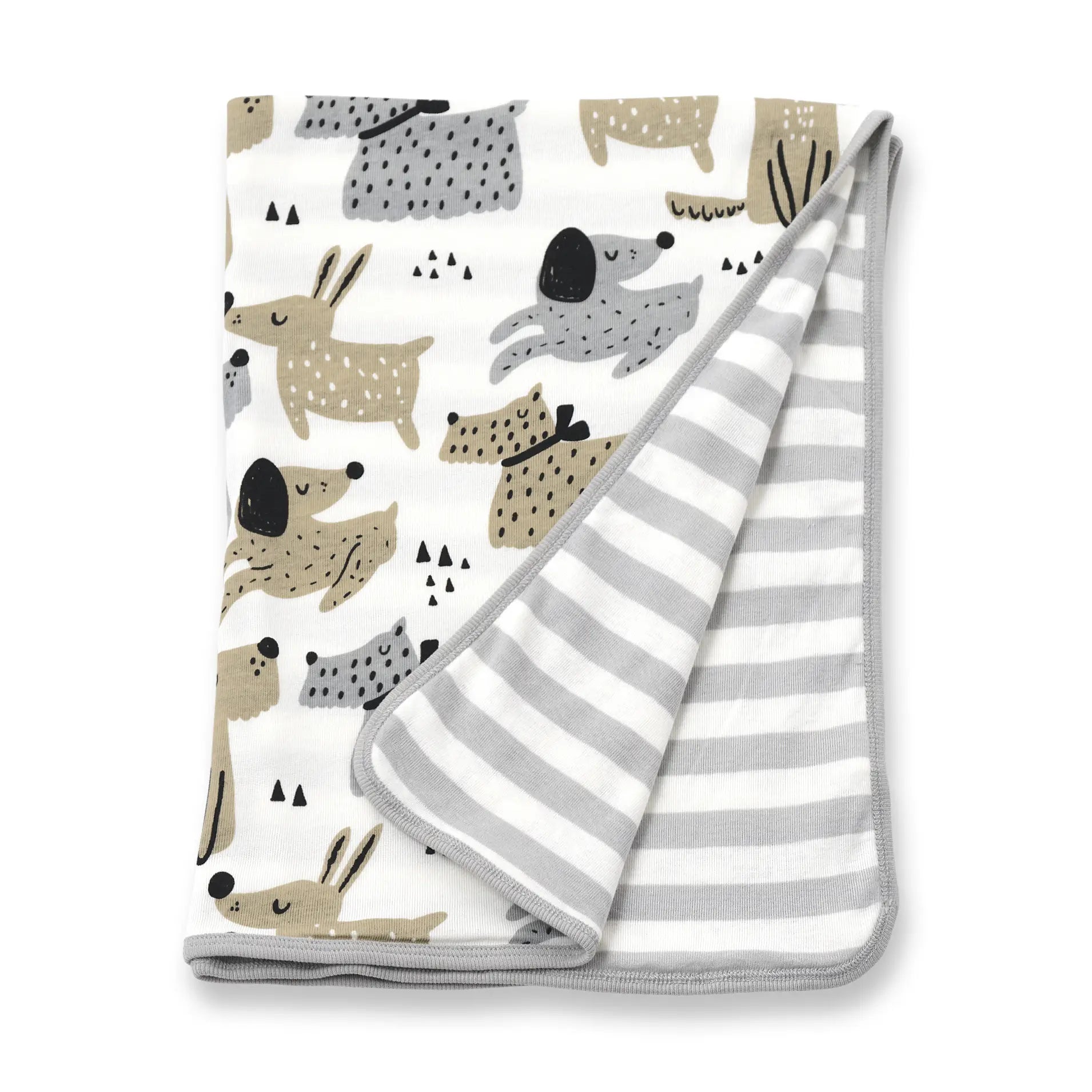 Puppy Dog Stroller Blanket Modern Men's 