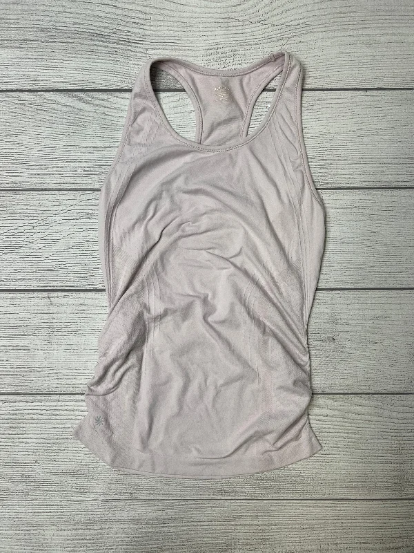 Pink Athletic Tank Top Athleta, Size M Cool Men's Distressed