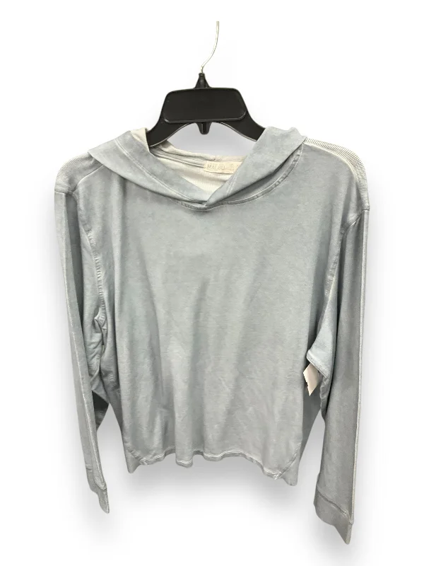 Top Long Sleeve By Barefoot Dreams In Blue, Size: Xl Cool Men's Distressed