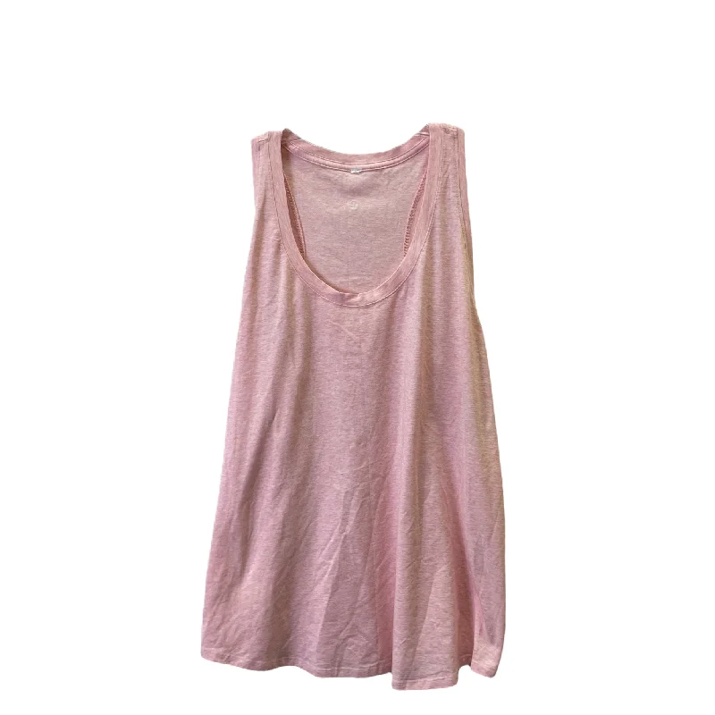 Athletic Tank Top By Lululemon  Size: Xl Tailored