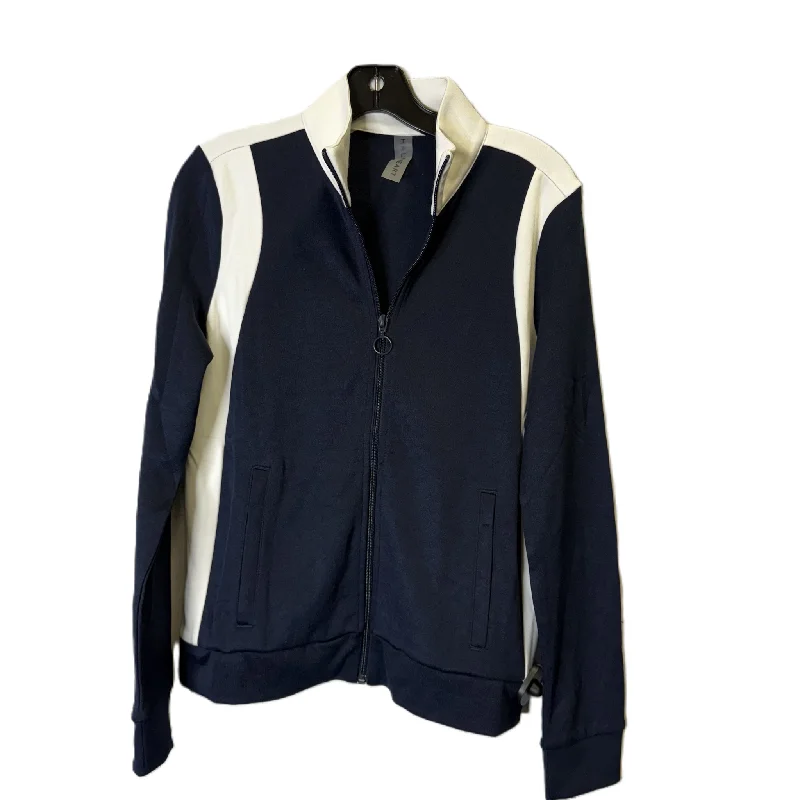 Athletic Jacket By Clothes Mentor In Navy, Size: M Artistic Men's Hand