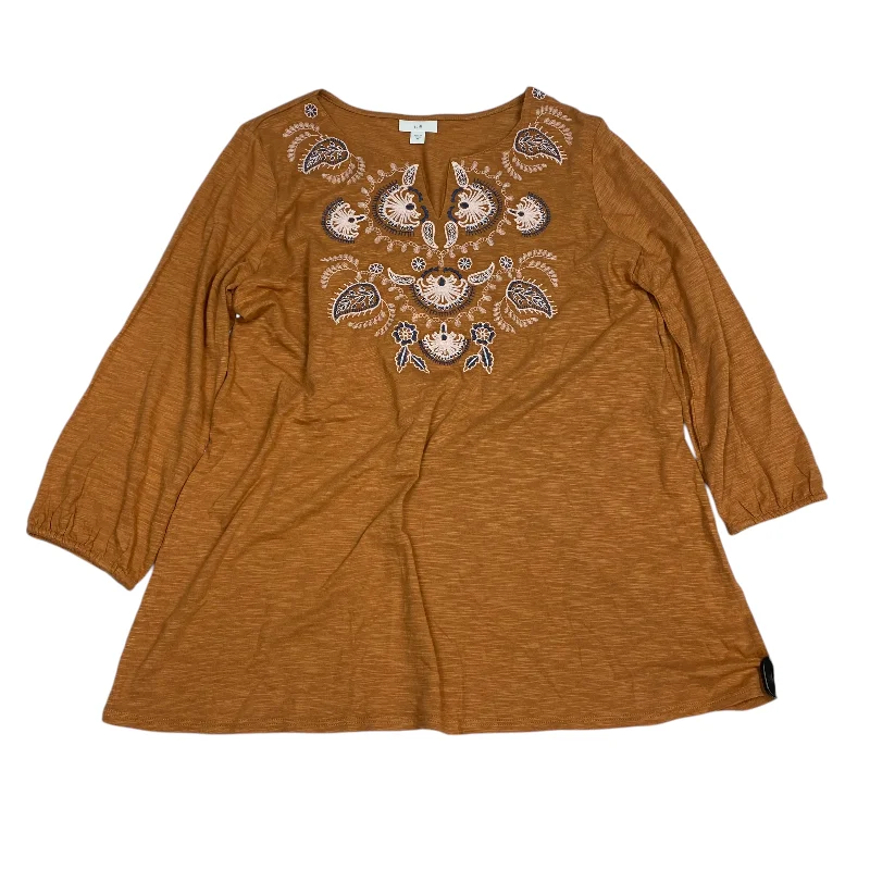 Top Long Sleeve By J. Jill  Size: M Laid