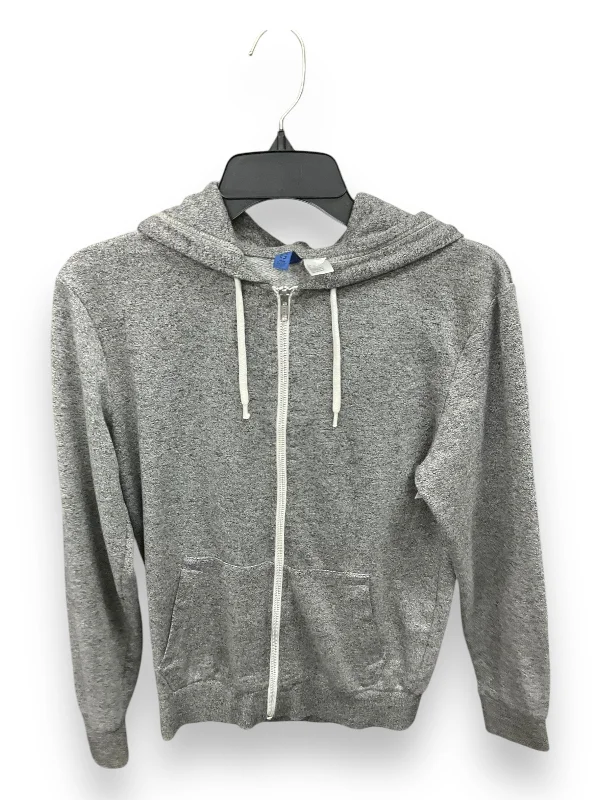 Athletic Jacket By Divided In Grey, Size: Xs Preppy Men's College