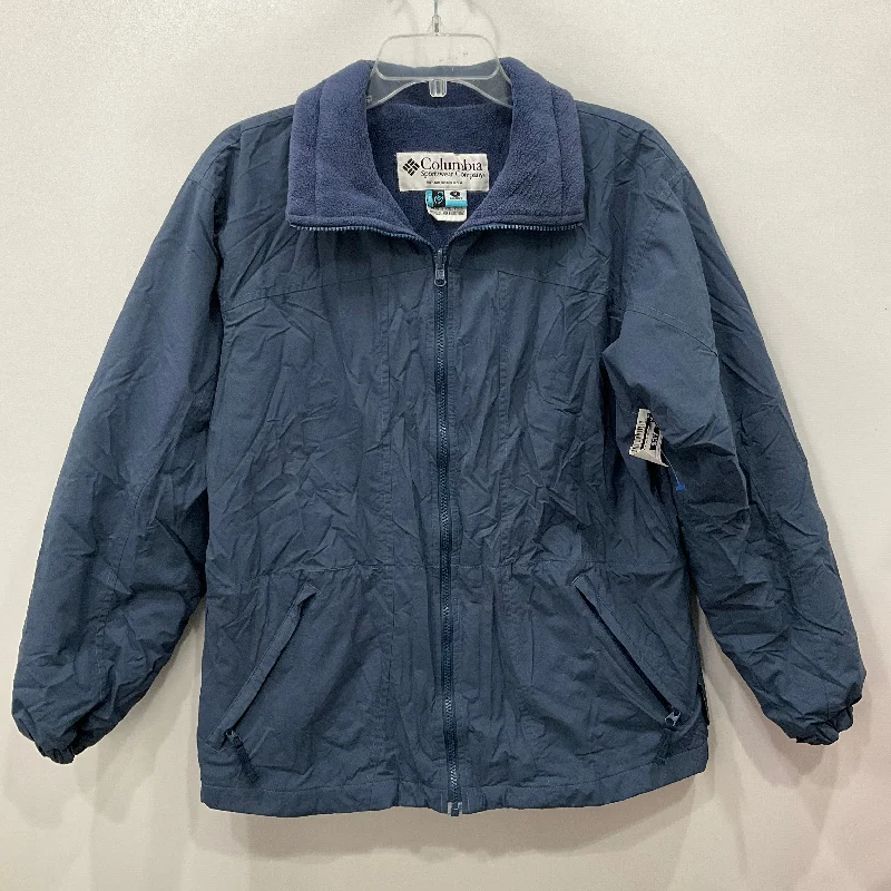 Coat Puffer & Quilted By Columbia In Blue, Size: M Tailored