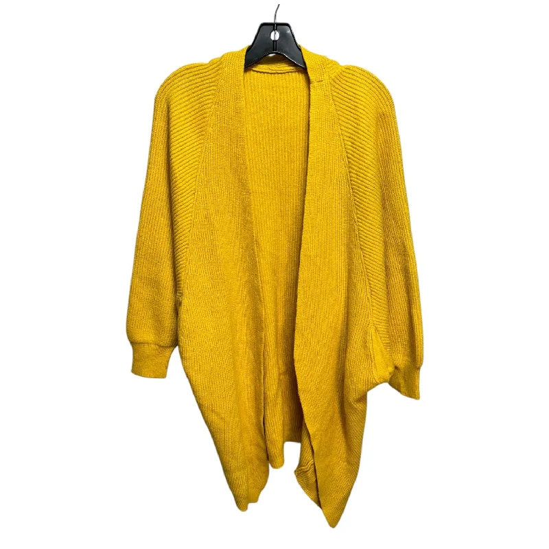 Sweater Cardigan Unbranded In Yellow, Size: M Organic