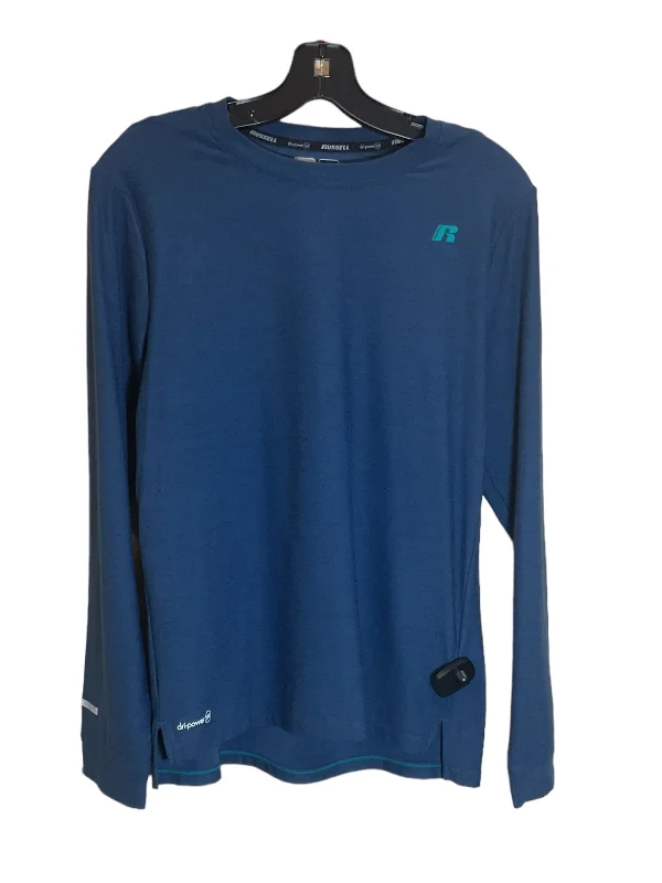 Athletic Top Long Sleeve Crewneck By Russel Athletic  Size: 1x Monochromatic All