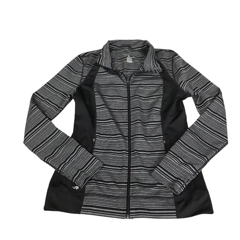 Athletic Jacket By Clothes Mentor In Black, Size: M Streetwear Style