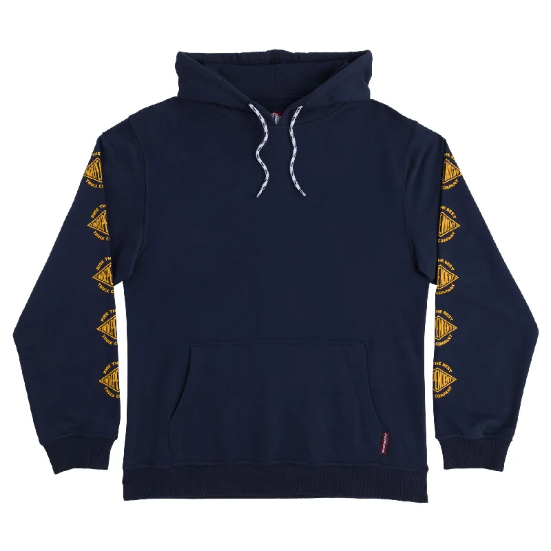 Independent Seal Summit Pullover Hooded Sweatshirt Navy Cclassic Men's Tweed
