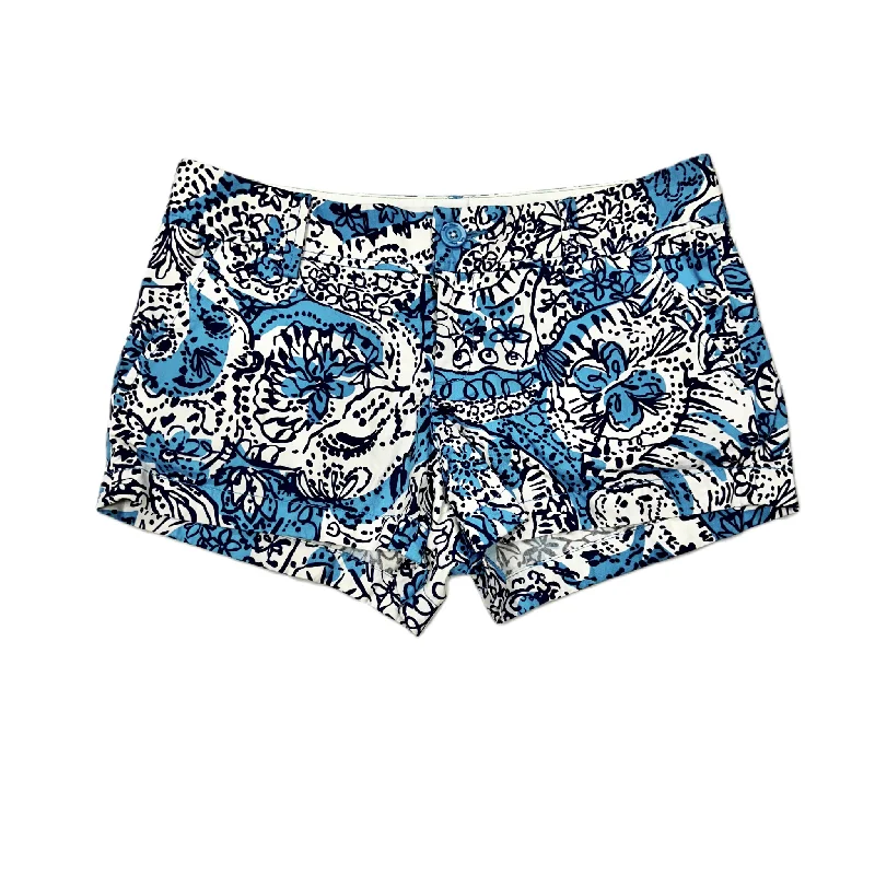 Blue & White Shorts Designer By Lilly Pulitzer, Size: 6 Hip Men's Urban