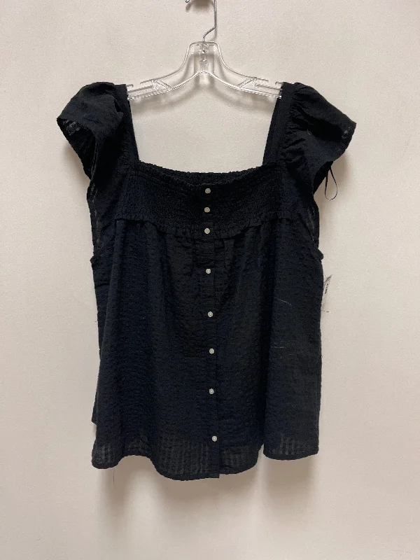 Top Short Sleeve By Old Navy In Black, Size: 2x Trendy Men's Bucket